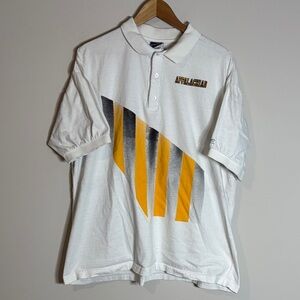 Vintage Bike Appalachian State University Mountaineers Polo Shirt XXL